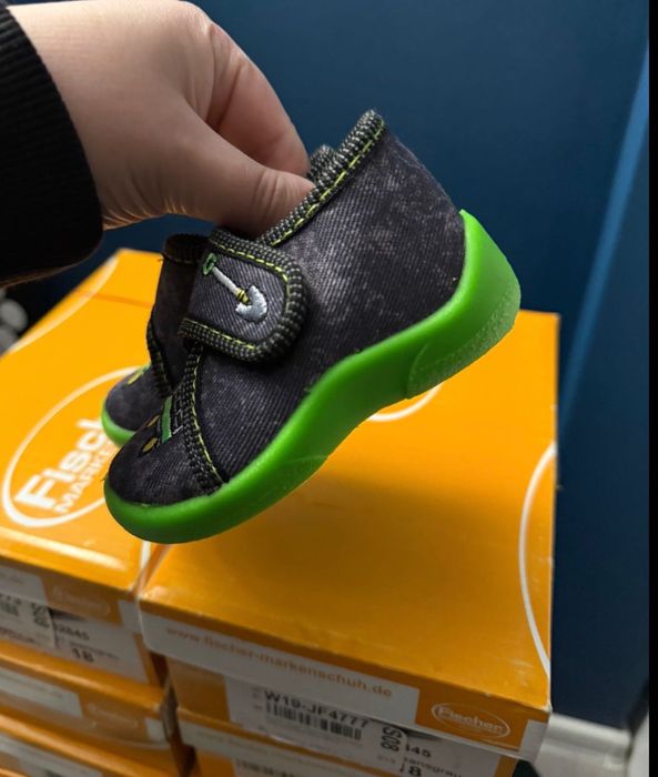 8 par kapci dziecięcych Fischer