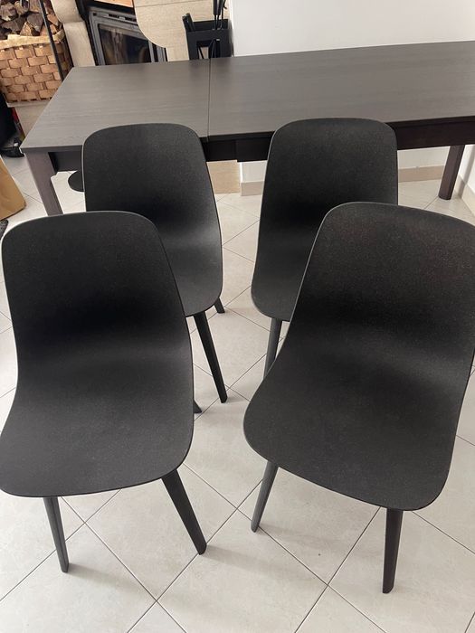 Conjunto Mesa Extensível+4 Cadeiras