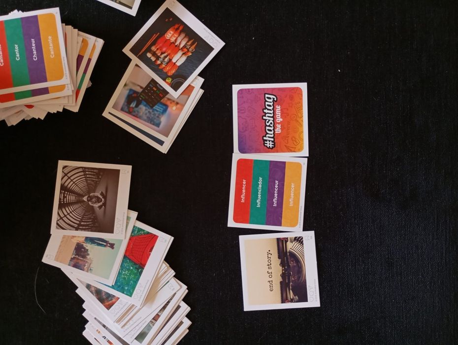 Vendo jogo de tabuleiro #Hashtag