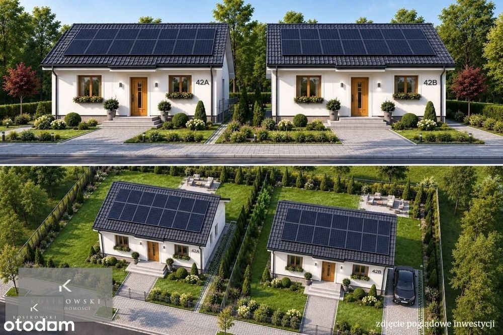 Nowy dom wolnostojący 91,85m2 - Namysłów