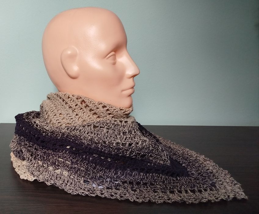 Chusta bawełniana, handmade