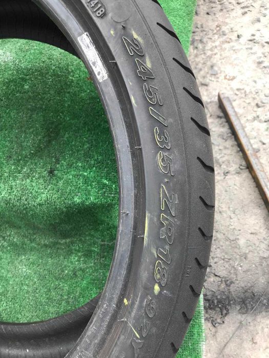 Шини Pirelli 245/35r18 Пара літо б/у склад Оригінал