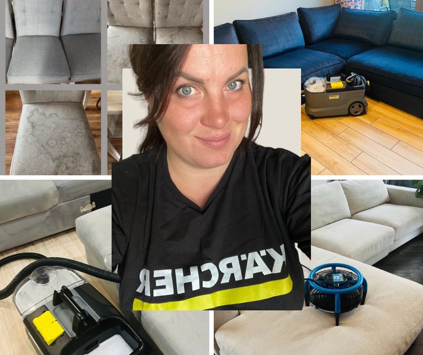 Pranie tapicerki meblowej Siemianowice naroznik sofa dywan