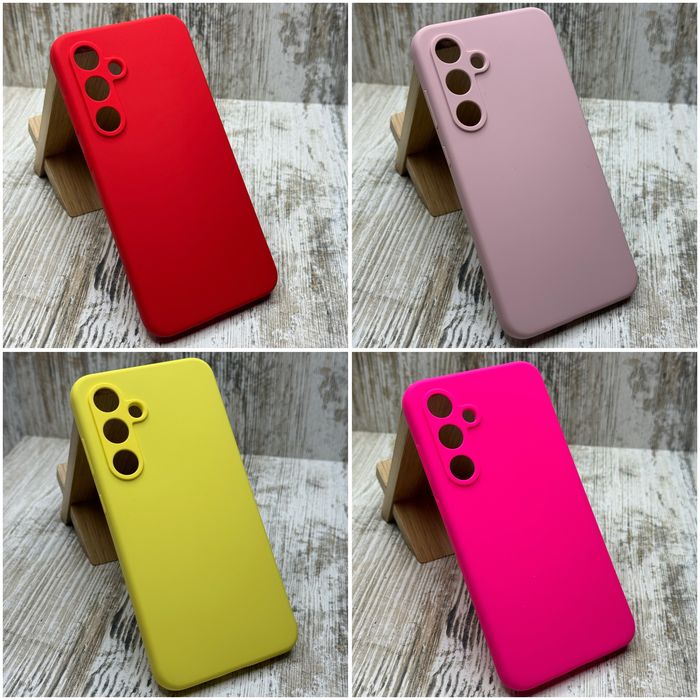 Чехол софттач Silicone на Samsung S24 FE/ S25 FE. Не пачкаются. Чохол