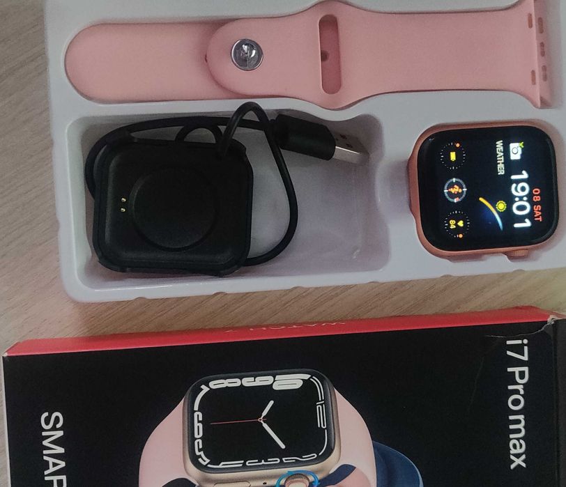 Смарт часи i7 Pro Max pink (модель 2026)