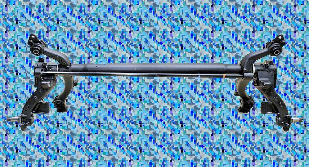 Tylna belka zawieszenia po regeneracji Peugeot 206 z gwarancją