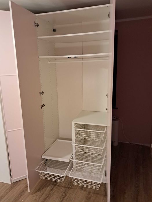 Szafa Ikea pax dwudrzwiowa i narożna
