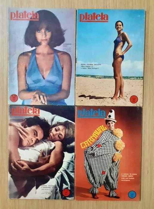 Revistas Plateia de 1970 a 1971 (Lote 5)