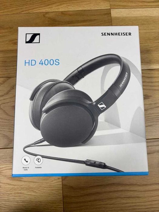 Słuchawki przewodowe Sennheiser HD 400S czarnym