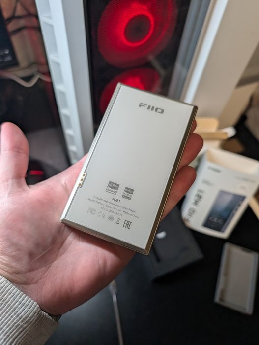 Hi-Res Плеєр Fiio M21 Android 13 Titanium Gold CS43198