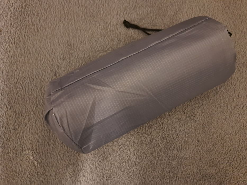 Materac turystyczny Szary dmuchany NOWY