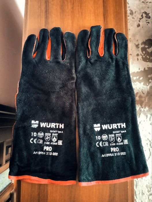 Рукавиці зварювальні Wurth (Швейцарія)