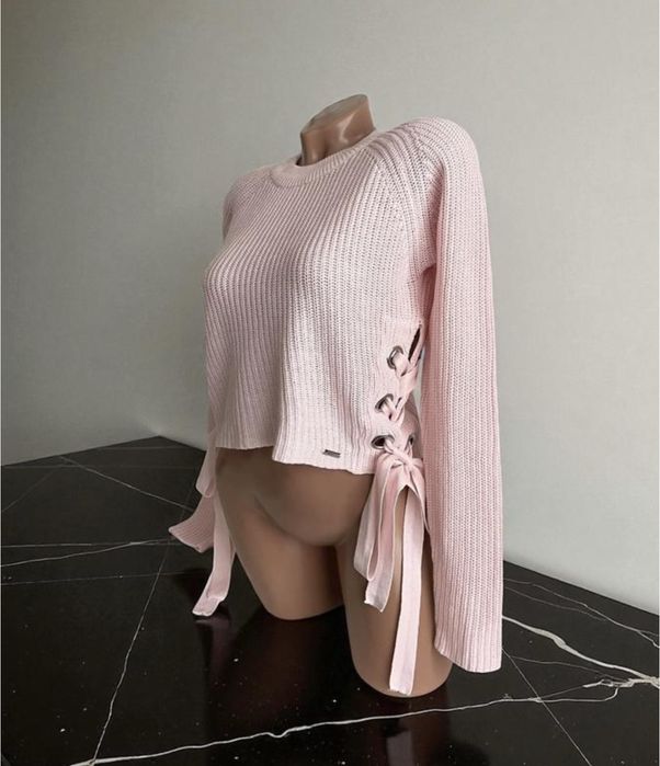 Вкорочений вʼязаний светр GUESS оригінал