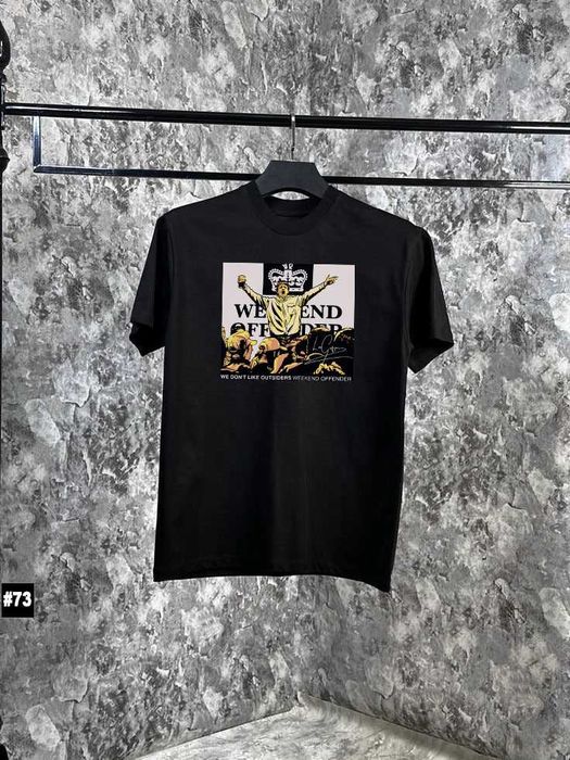 Футболка черная Weekend Offender Leo Greogry (XS S M L XL XXL)