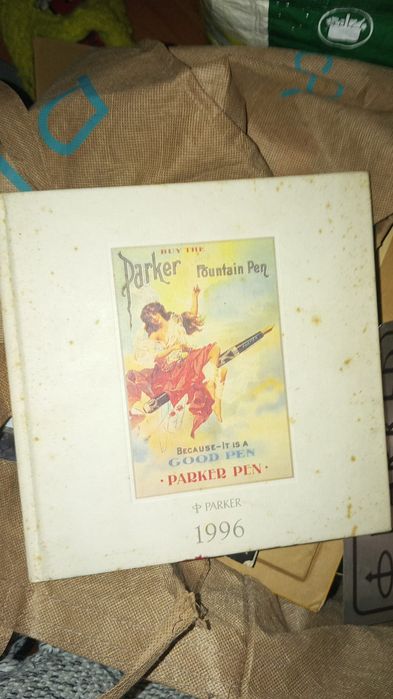 Agenda Parker antiga