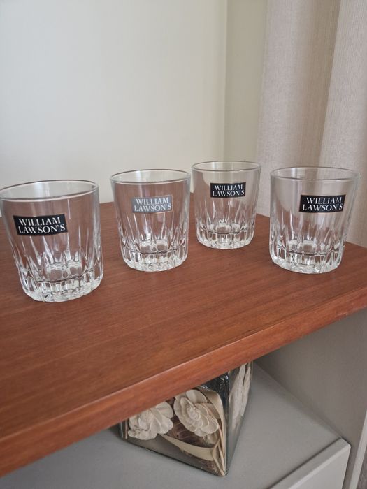 Copos cristal whisky