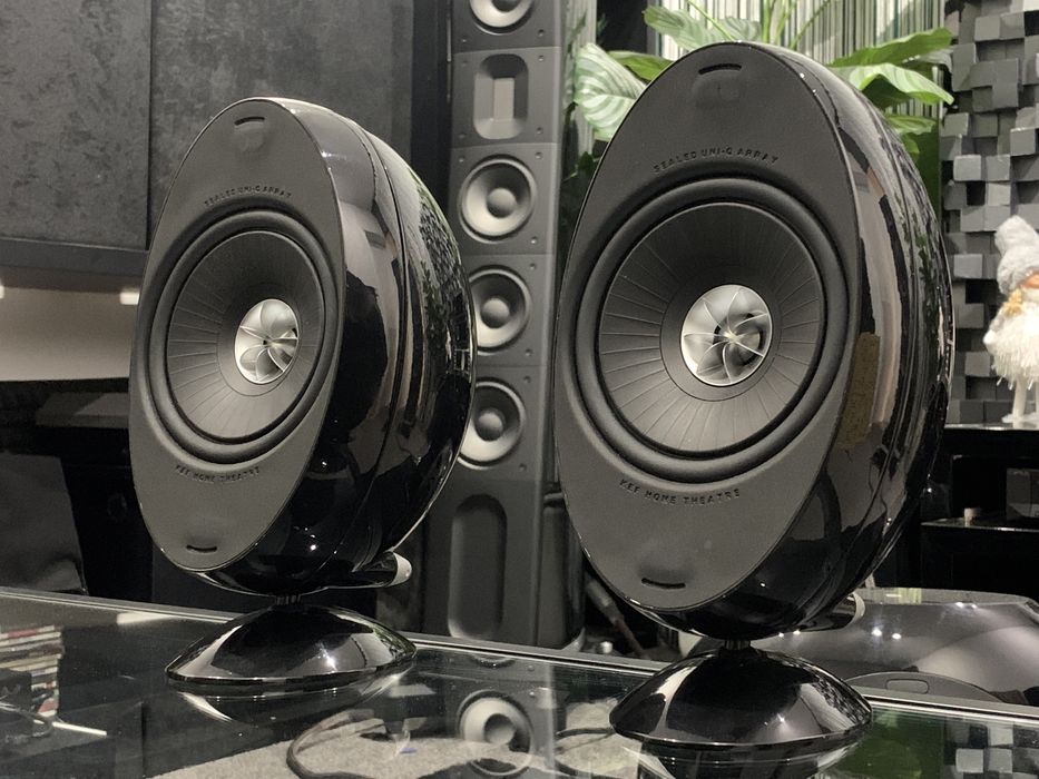 Hi-End Kolumny KEF HTS 3001SE BQ Piano Black uchwyty Okazja Para