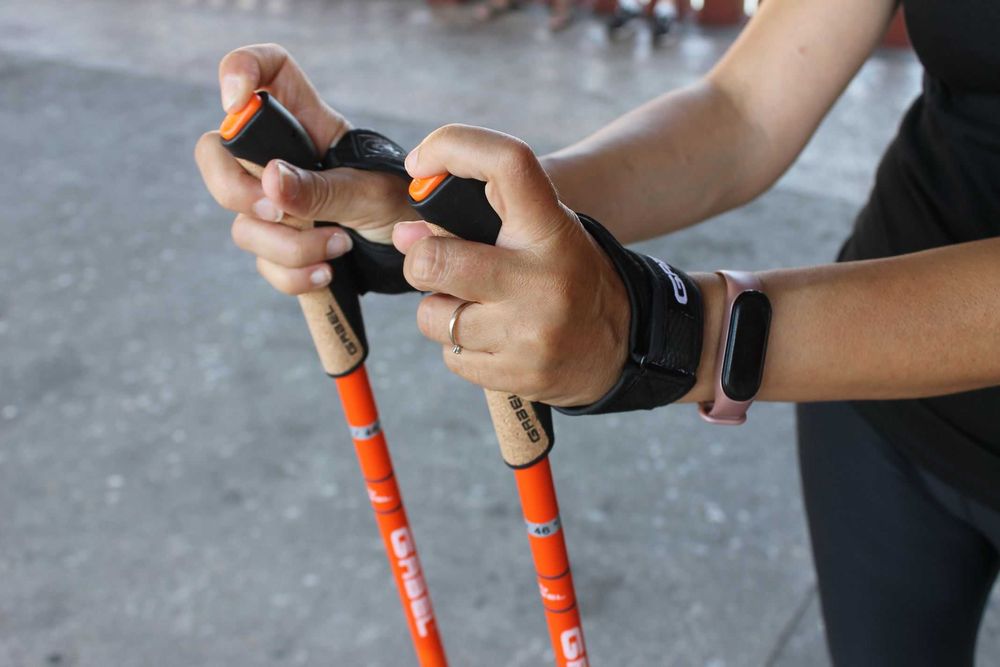 Kije Nordic Walking Gabel X-1.35 Active 35% carbon długość 115cm nowe