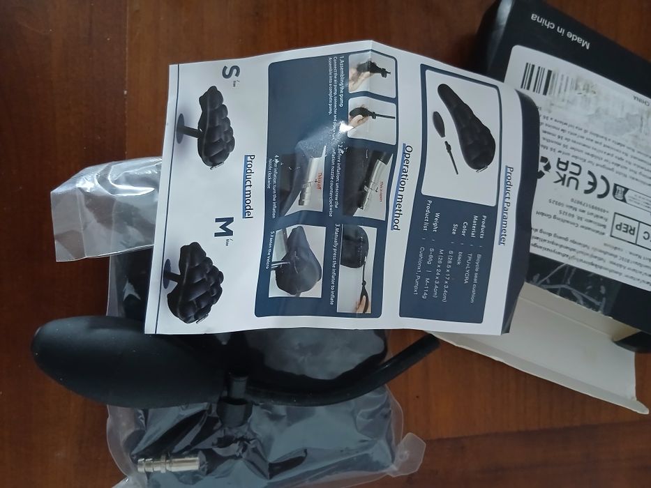 Assento de bicicleta novo