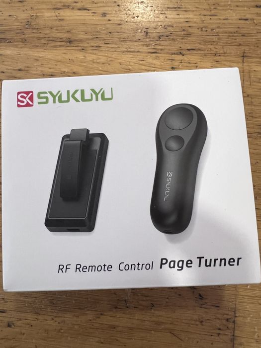 Comando Remoto "Page Turner" para Kindle e E-readers - SYUKUYU (Novo)