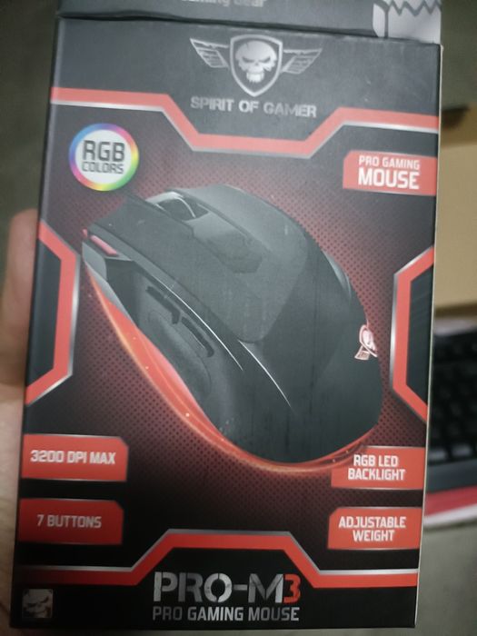 Teclado Spirit Of Gamer Pro-K3 | Rato Spirit Of Gamer Pro-M3