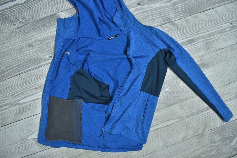 Bergans Lom Męska Rozpinana Bluza Trekkingowa Z Kapturem S