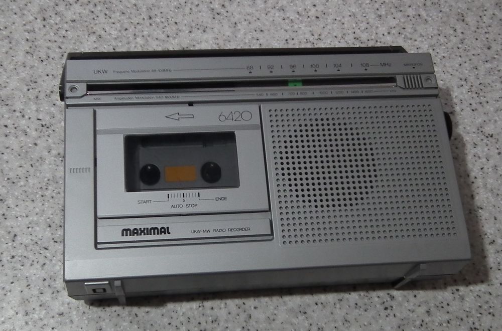 Radiomagnetofon Vintage 1980r