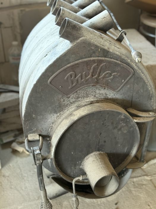 Піч , топка, буржуйка булерян з трубою