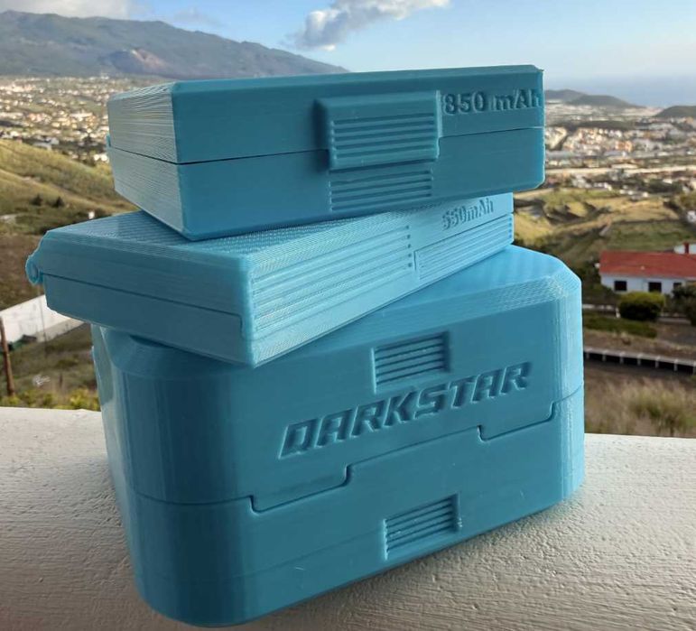 Pudełko do 3x OVONIC 850mAh 4S lipo Battery Case - XT30 (PiP) case box