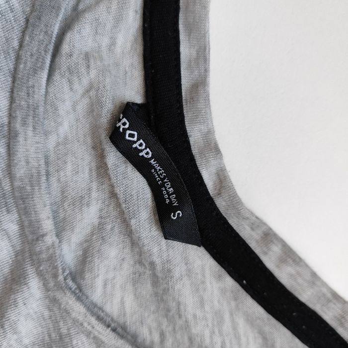 Cropp t-shirt bluzka damska szary believe 36 S