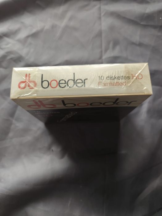 10 Nowych Dyskietek Boeder 5.25 zafoliowane