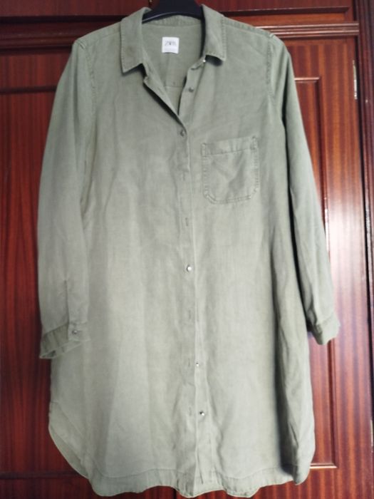 Vestido camisa ganga