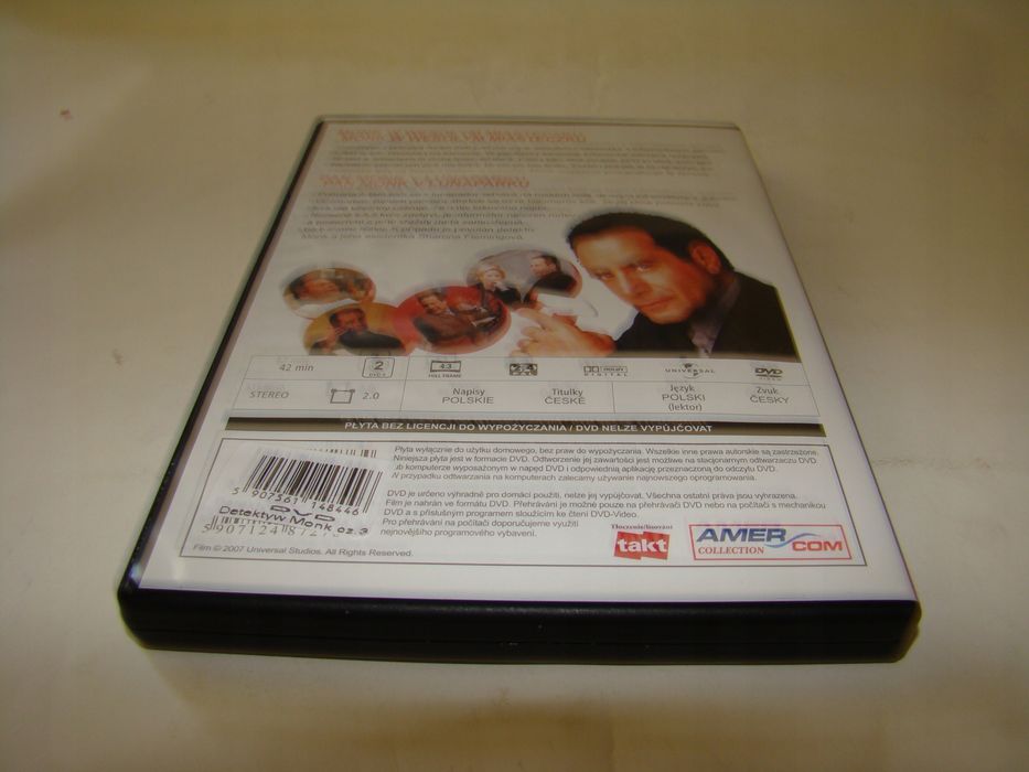Pakiet filmów Monk 3 - płyta DVD *