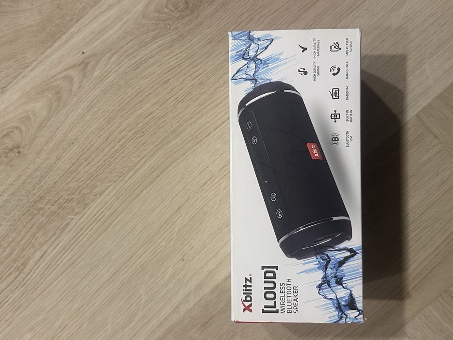Głośnik Bezprzewodowy Bluetooth Xblitz Loud Nowy
