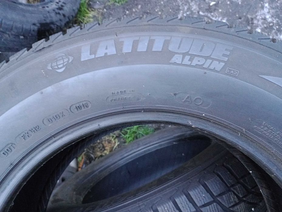 Opony zimowe 235x65 R17 MICHELIN zima 235/65/17 - para 2 sztuki 7.5MM