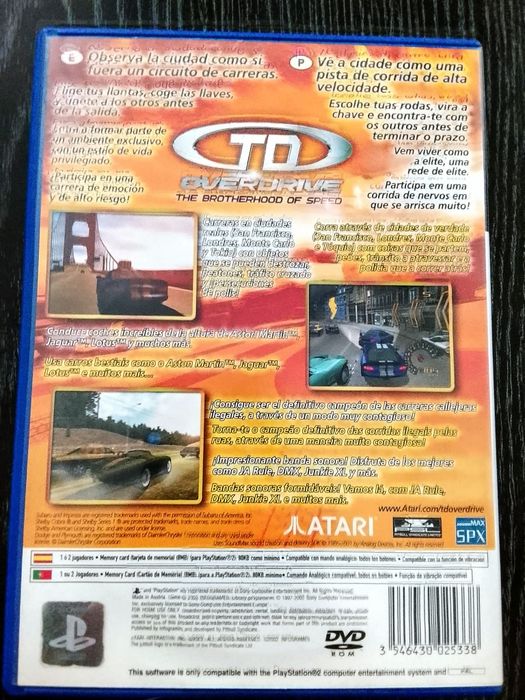 TD Overdrive - PS2