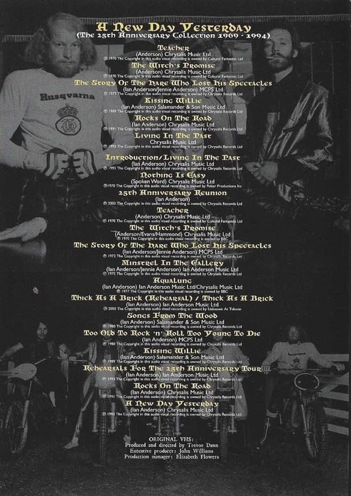 Jethro Tull - - - A New Day Yesterday - Concerto - - - - - DVD