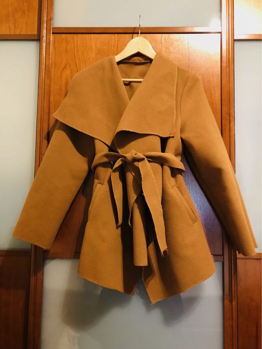 Casaco de inverno camel