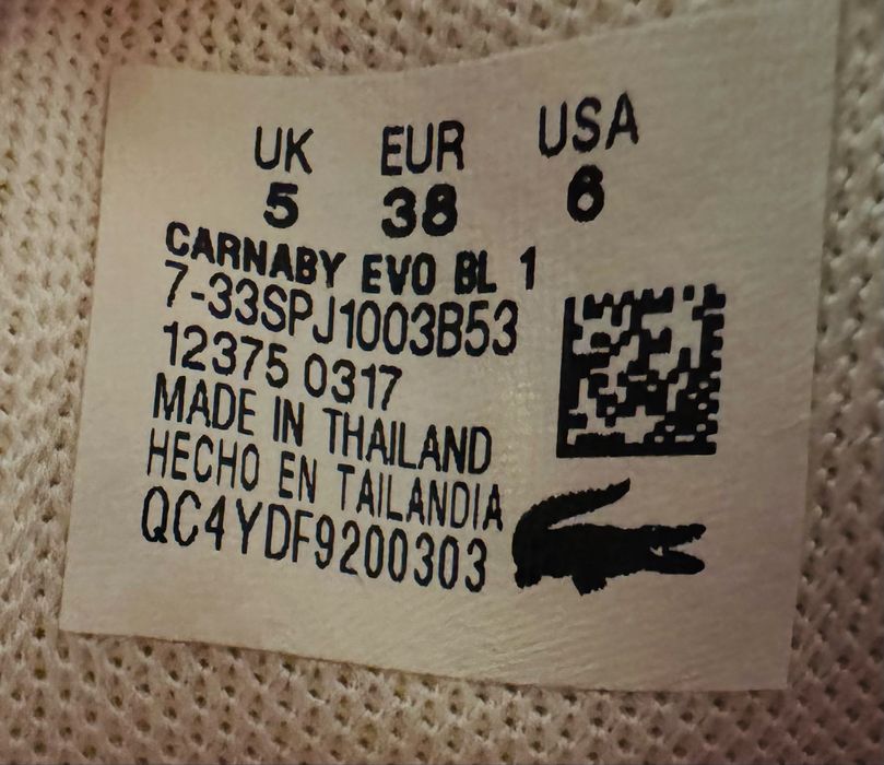 Lacoste Carnaby ORIGINAL