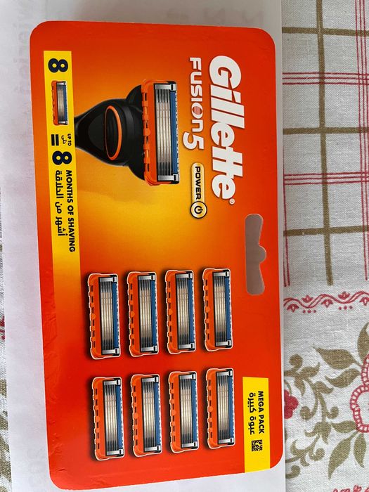 GILLETTE wkłady do maszynki do golenia Fusion 5 Power 8 szt.