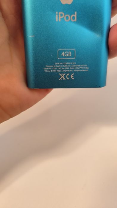 Вінтажний iPod mini 2 Gen 4GB (Blue, A1051) під відновлення / моддинг