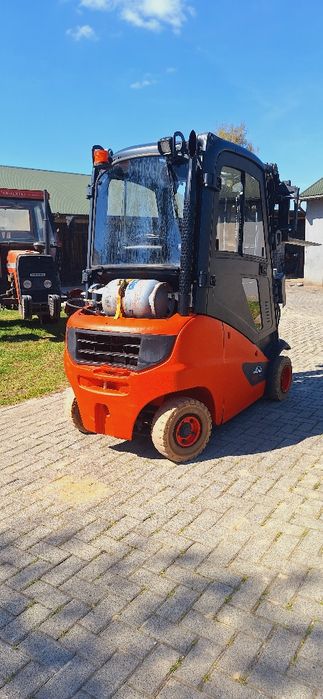 Linde H20 stan IDEALNY Triplex przesuw wolny skok wózek widłowy widlak