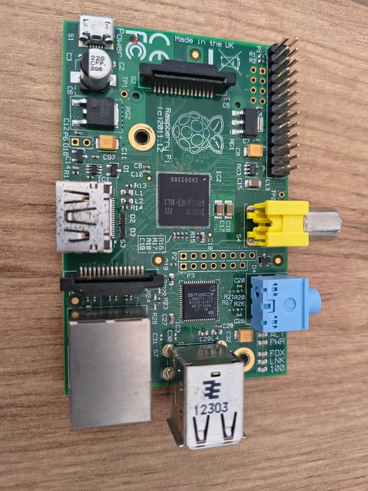 Kolekcjonerskie Raspberry Pi 1 Model B (256MB RAM) | Unikat 2011.12