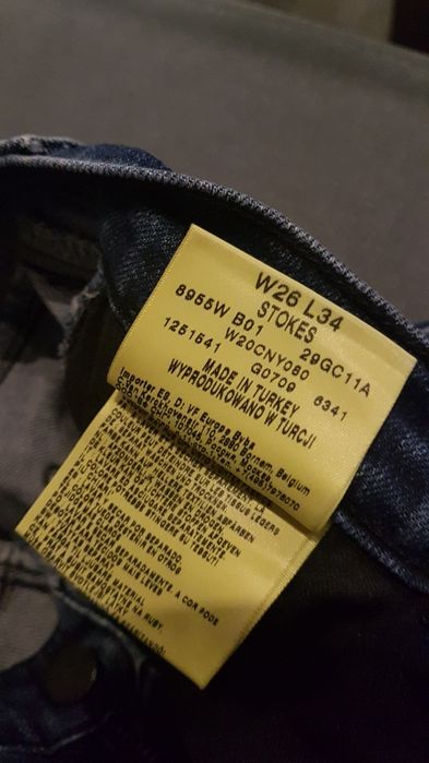 Jeansy (2pary)Levis i Wrangler