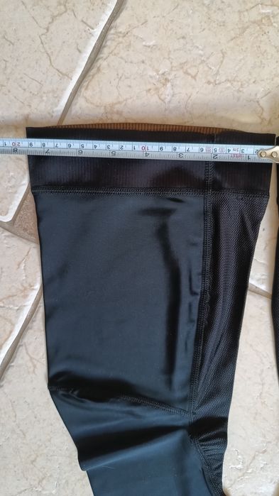 Nogawki, getry z lycry na rower, fitness