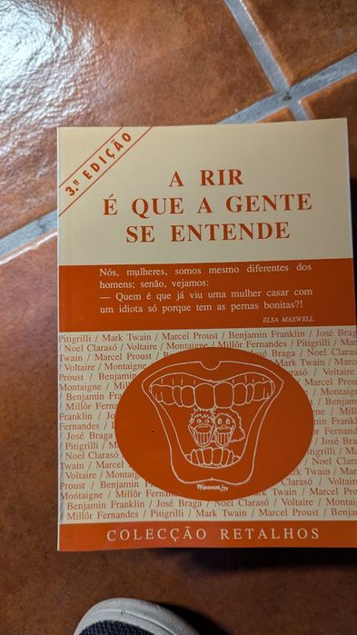 A rir é que a gente se entende - coleção retalhos