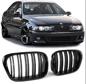 Решетка радиатора BMW 5 E39 F стиль ноздри двухреберная Е39 бмв f10 30