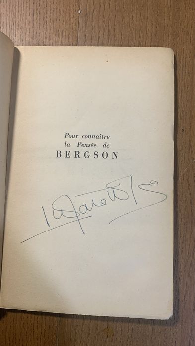 La Pensée de Bergson - Meyer, F.