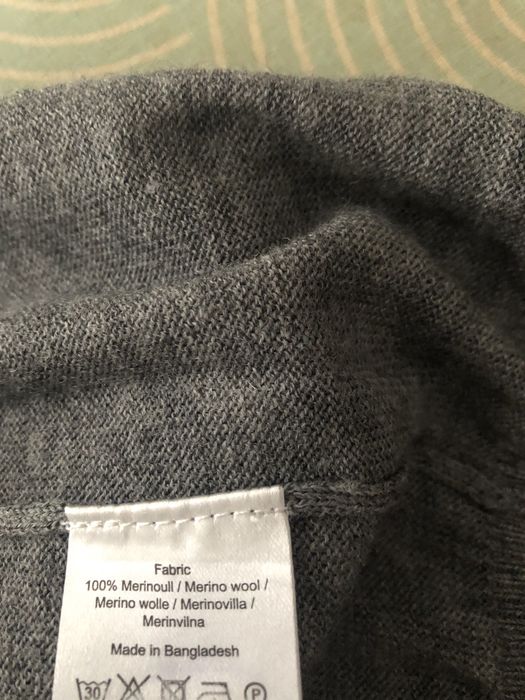 Kardigan męski  wełniany roz M