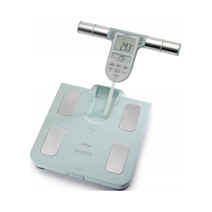 outlet waga z analizą składu ciała omron bf511 tłuszcz mięśnie bmi 150kg